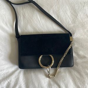 Chloe Faye Crossbody bag - Black